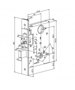 ABLOY EL570 электромеханический замок