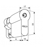 ABLOY CY321 N, T/CY331 N, T