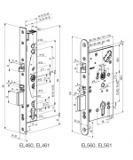 ABLOY EL460, PE460, EL461 и ABLOY EL560, PE560, EL561