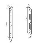 Запорные планки EA323 EA321